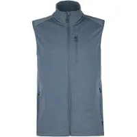 Stoic MerinoWaffleFleece320 NorrdalSt. Vest Gilet in lana merino Uomo (L, grigio)