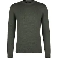 Stoic MerinoKnit MMXX.Kniva Sweater Pullover in lana merino Uomo (3XL, grigio)