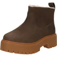Timberland Women's Stone Street Mid Warm Lined Boot Scarpe invernali Donna (41,5, marrone)