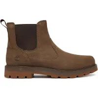 Timberland per uomo. TB0A6A4WEM51 Stivaletti Chelsea in pelle marrone Britton Road (46), Basso, Nessuno, Casual, Taupe, Sostenibile