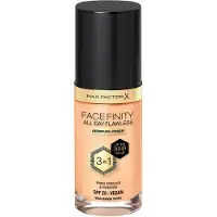 Max Factor All Day Flawless Facefinity 3 in 1 44 Warm Ivory 30 ml — Fondotinta