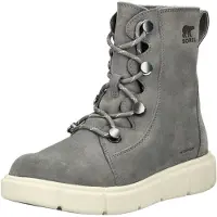 Sorel Women's Explorer III Joan Waterproof Scarpe invernali Donna (39, grigio)