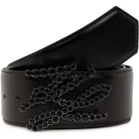 Karl Lagerfeld K/autograph Rhns H5 Belt Black Taglia: 65 | Cinture Outlet | Donna | Nero