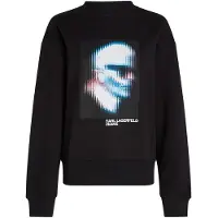 Karl lagerfeld JEANS Felpa blu / rosa / nero / bianco