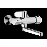 Hansa HANSATEMPRA Mitigeur de lavabo, montage mural, saillie 245 mm, chromé, 08382212, 08382212