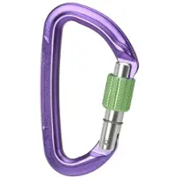 Wild Country Session Screw Gate Moschettoni a ghiera lilla