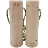 YY VERTICAL Twins Cylinder Prese di allenamento (33 mm, wood /brown)