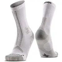 X-socks Trail Run Discover Crew Calze da running (35-38, grigio)