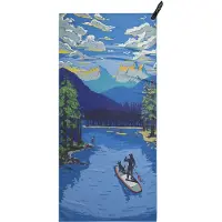 PackTowl Personal Telo in microfibra (64 x 137 cm - Body, daydream print)