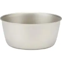 Snow Peak Trek Titanium Bowl bianco/grigio