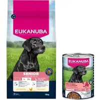 Eukanuba Senior Razza grande e gigante 15 kg