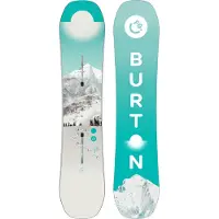 Burton - Snowboard all mountain - Feelgood Smalls 2027 in Legno - Taglia 140 cm - Blu