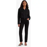 Levi's 712 Slim Jeans Black Taglia: W24L30 | Jeans Slim Fit Outlet | Donna | Nero