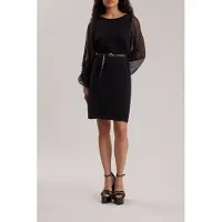 Anne Fontaine Rachel Robe Black Taglia: L | Abiti Mini Outlet | Donna | Nero