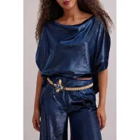Anne Fontaine Novel Top Dark Navy Taglia: L | Magliette intime Outlet | Donna | Blu