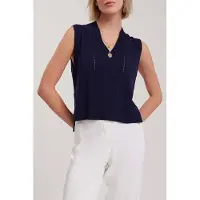 Anne Fontaine Azur Pullover Dark Navy Taglia: S | Maglioni a maglia Outlet | Donna | Blu