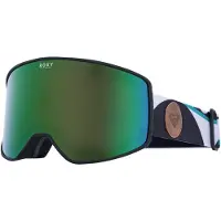 Roxy - Masque de ski/snowboard - Storm Peak Chic Goggles Big Dots / Clux ML Green S3 per Donne - Verde