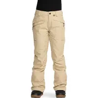 Volcom - Pantaloni da snowboard impermeabili e traspiranti in GORE-TEX ePE - Kanyon Insulated Gore-Tex Pant W Oatmeal per Donne - Taglia M - Beige