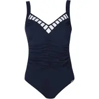Sunflair Costume intero blu scuro / bianco