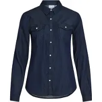 Vila Vibista Pocket Camicia Di Jeans