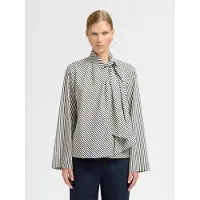 Selected Camicetta A Maniche Lunghe Donne Bianco 40