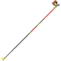 LEKI - Bastoncini da sci nordico - PRC 750 Bright Red/Neon Yellow/Black - Taglia 155 cm - rosso