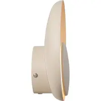 Nordlux Applique a LED Marsi con cavo/spina, beige
