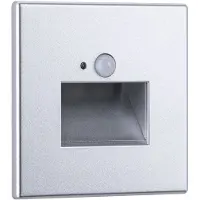 Paulmann Lampada da incasso a LED Edge Quadro Square, cromata opaca