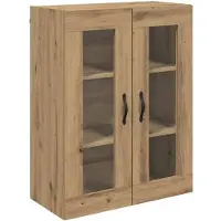 vidaXL Armadio a muro in rovere Artisan 69,5 x 34 x 90 cm