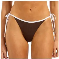 Seafolly Women's Beach Bound Tie Side Rio Pant Parte inferiore bikini Donna (36, arancione)