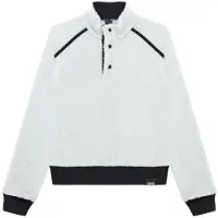 Colmar Active Women's Sweatshirt 9375 Pullover in pile Donna (XL, bianco)