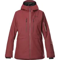 Eider - Giacca impermeabile e isolata in GORE-TEX - W Ayas Gore Tex Insulated Jkt Carmin per Donne - Taglia XS - Bordeaux