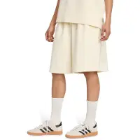 Adidas Originals Essentials Linear Shorts Oversized Cream White Taglia: XXS | Pantaloni da tuta Outlet | Donna | Bianco