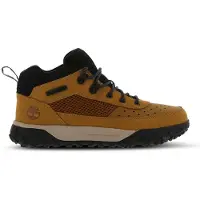 Timberland per ragazzo. TB0A66MZ2311 Scarpe da ginnastica GreenStride Motion 6 basse in pelle di montagna con lacci gialle (37), Basso, Stri