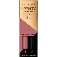 Max Factor Lipfinity 24HRS 001 Pearly Nude 4,2 g — Rossetto Lunga Tenuta