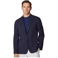 Hackett London per uomo. HM443249 Marina americana Cavaliere della Marina (46/32), Casual, Da sera, Cotone, Classico, Manica lunga, Navy