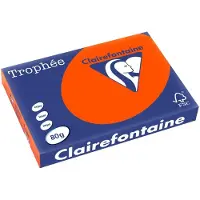 Clairefontaine Carta Colorata Rosso Cardinale A3 80 g/m² (500 fogli)