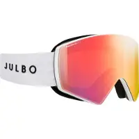 Julbo - Maschera da sci fotocromatica - Razor Edge Reactiv HD 1-3 White/Black in Silicone - Bianco