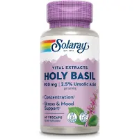 Solaray Capsule Holly Basil 450mg 60 Unità