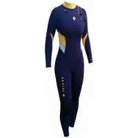 Seland Muta In Neoprene A Maniche Lunghe Con Zip Sul Petto Per Donna Duna Ii 5/4/3 Mm