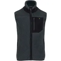 Karpos Moiazza Retrò Fleece Vest Gilet in pile Uomo (XXL, nero)