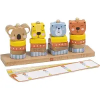 Eurekakids Gioco Di Impilamento Di Blocchi Con Jolly