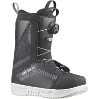 Salomon Snowboard - Scarponi da snowboard - Scarlet BOA Black/Persian Violet per Donne - Taglia 38,5 - Nero
