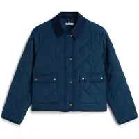 Tommy Hilfiger Padded Flag Quilted Jacket Dark Night Navy Taglia: M | Giacche corte Outlet | Donna | Nero