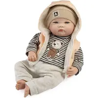 MuÑecas Guca Martí Baby Reborn Senza Capelli 42-46 Cm