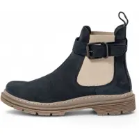 Art per donna. 1189213ZP003_MZP Stivali in pelle verde Birmingham del 1892 (42), Basso, Fibbia, Casual, Navy
