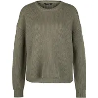 Stoic Women's Heavy MerinoKnit MMXX.Rutvik Sweater Pullover in lana merino Donna (XS, olivia)