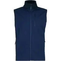 Stoic MerinoFleece335 KuolpaSt. II Vest Gilet in lana merino Uomo (S, blu)