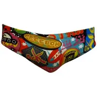 Turbo Costume Da Bagno A Slip Stickers Colors