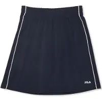 FILA Girls Zimone High Waist Track Skirt Black Iris Taglia: 134/140 | Gonne Outlet | Unisex | Nero